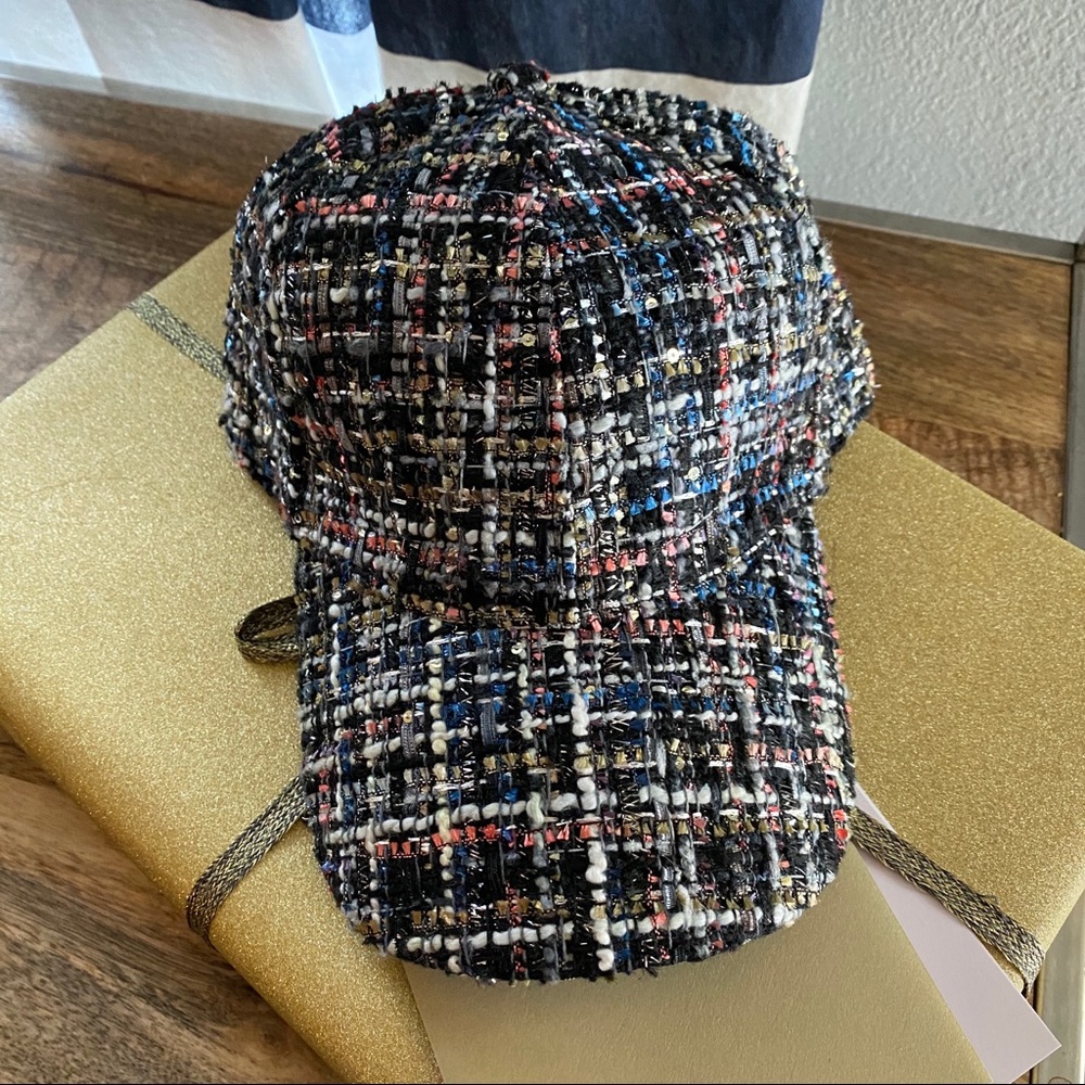 NWT David & Young Textured Glam Baseball Hat